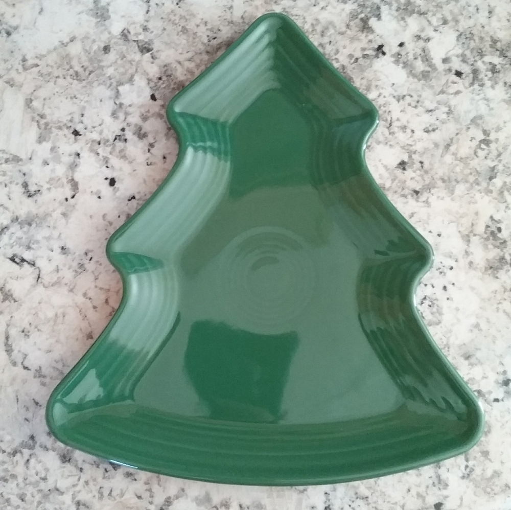Fiesta Christmas Tree Plate